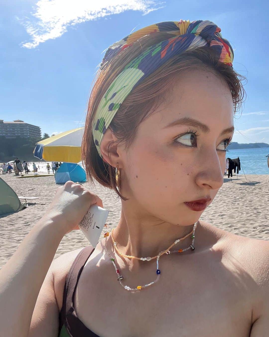 Julia Castroのインスタグラム：「夏の最後に夏っぽいことしてきたよ🌞 少し先になるけどYouTubeも楽しみにしててね🌿 . #summervibes  #byebyesummer  #summertime  #summervacation  #夏の終わり #夏の思い出」