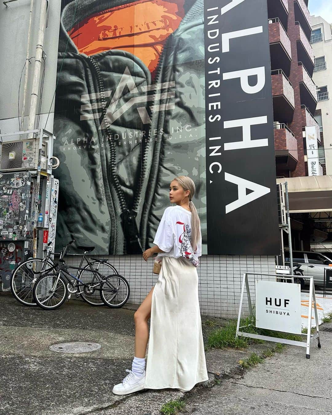 加藤美佳さんのインスタグラム写真 - (加藤美佳Instagram)「本日のおみ。 @aclent_official ロングスカート お気に入りすぎ🩶」8月30日 21時23分 - katomika1212