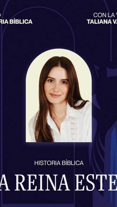 タリアナ・バルガスのインスタグラム：「¡La Reina Ester! 👑 No saben lo emocionada que estoy de poder ser la voz de La Reina Ester en la historia bíblica que pueden escuchar en @hallowapp.es a partir de Hoy. ¡La Reina Ester, una historia de valentía y confianza en la misericordia de Dios!  Señor Jesús regálame la fuerza de Ester, su sabiduría y la gracia del ayuno para lograr tus victorias en unión de la oración. 🙏🏻🕊️ #hallowapp #hallowapp.es #LaReinaEster #historiabiblica   Únete a Hallow gratis ahora: hallow.com/talianavargas」