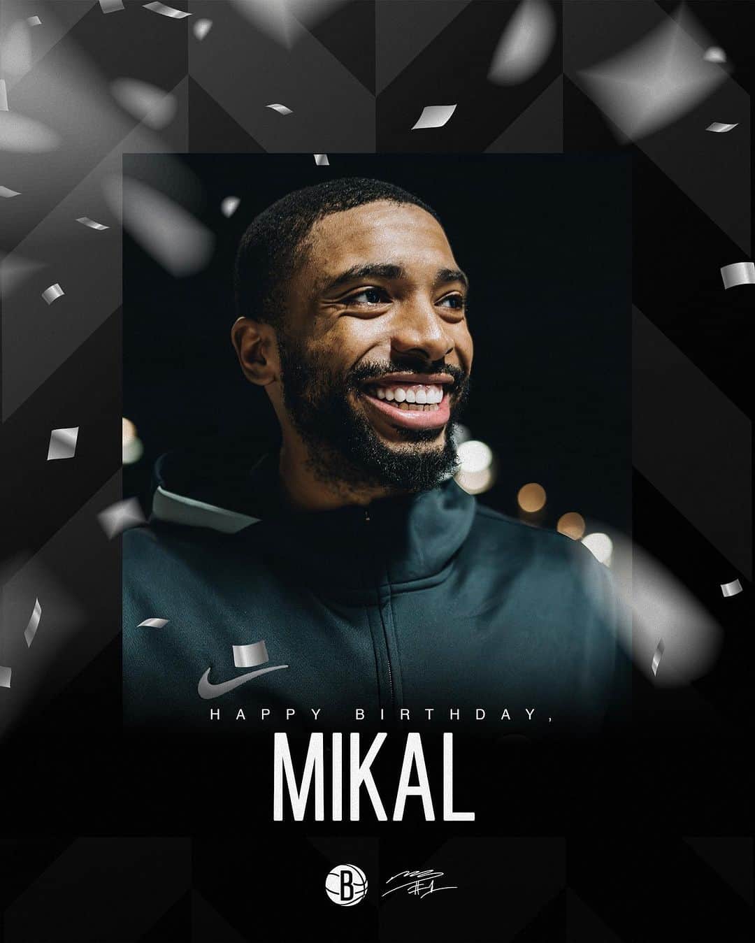 Brooklyn Netsさんのインスタグラム写真 - (Brooklyn NetsInstagram)「Join us in wishing Mikal a happy birthday! 🎉」8月30日 21時43分 - brooklynnets