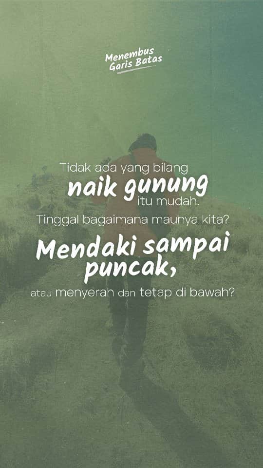 グレイシア・ポリーのインスタグラム：「Perjalanan mencapai tujuan itu memang gak mudah, banyak tantangannya, bahkan banyak godaan untuk menyerah. Tapi keputusannya ada pada diri sendiri.  Kalau kamu, apa sih tantangan terbesarmu dalam mencapai tujuan?  #MenembusGarisBatas」