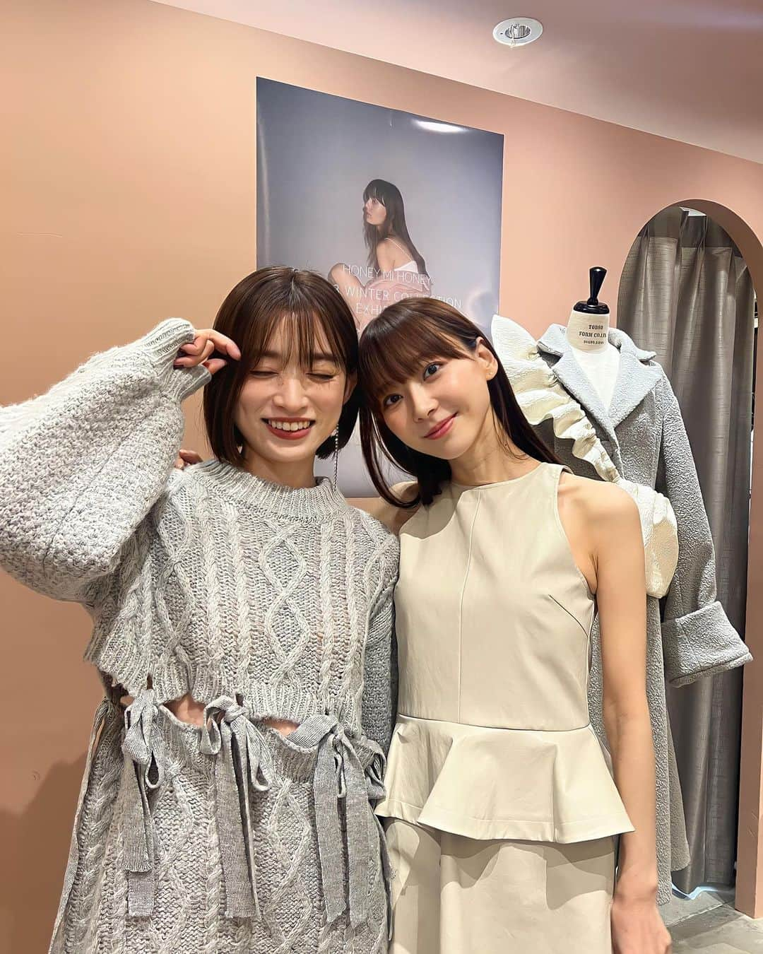 葉月祥子さんのインスタグラム写真 - (葉月祥子Instagram)「@honeymihoney_official 🍯💫 ⁡ HONEY MI HONEY ⁡ 2023winter exhibition🤍 ⁡ @marikozaemon @mariko_23_  #2023 #ハニーミーハニー #honeymihoney #winter #exhibition」8月30日 22時09分 - shokohazz210