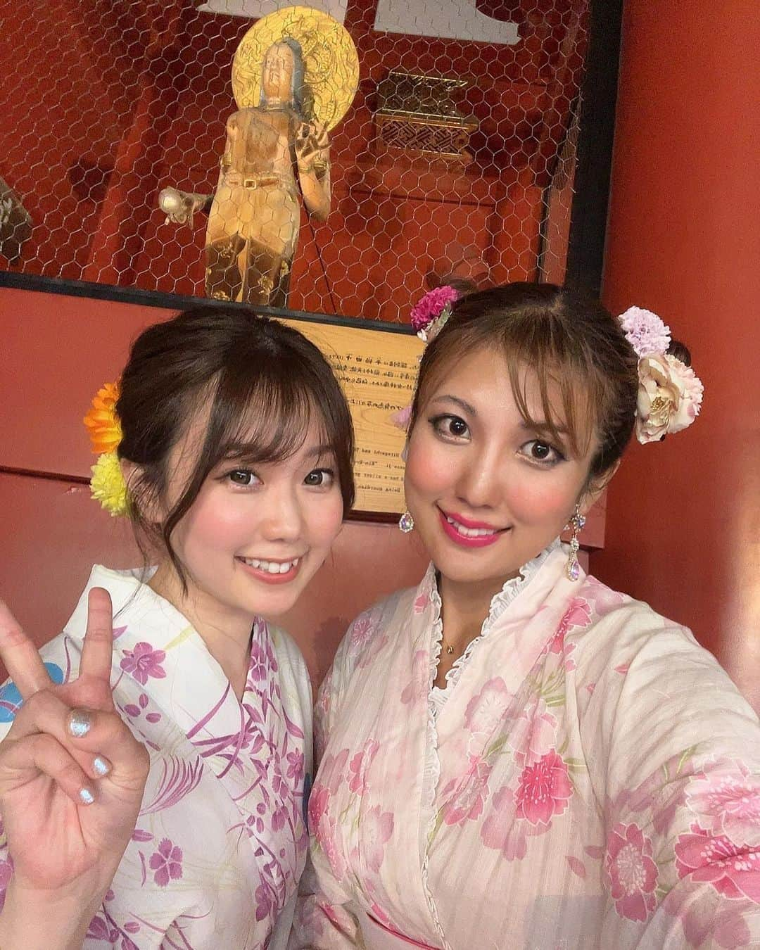 神谷麻美さんのインスタグラム写真 - (神谷麻美Instagram)「#浴衣 楽しいっ❣️🥰🥰💖✨️👘👘💖✨️    可愛いからテンション上がる🥰🥰❣️❣️✨️ 可愛いぃぃ💖🩷🪷💖🩷✨️  今日もありがとうっ💖🥰🥰💖🌈✨️ 楽しかったぁ❣️❣️👼🏻🫶🪐💖✨️   #日本の夏 だねぇ⛩🎐💖✨️」8月30日 22時12分 - asamice428