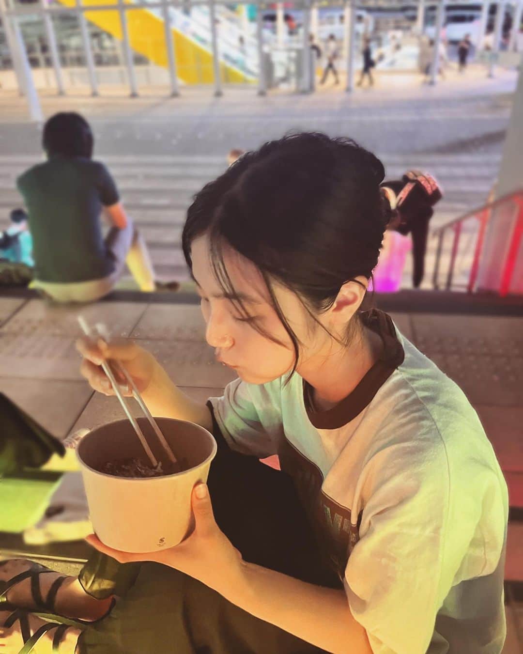 守谷菜々江のインスタグラム：「ごはーーーん🍚🍚🍚」