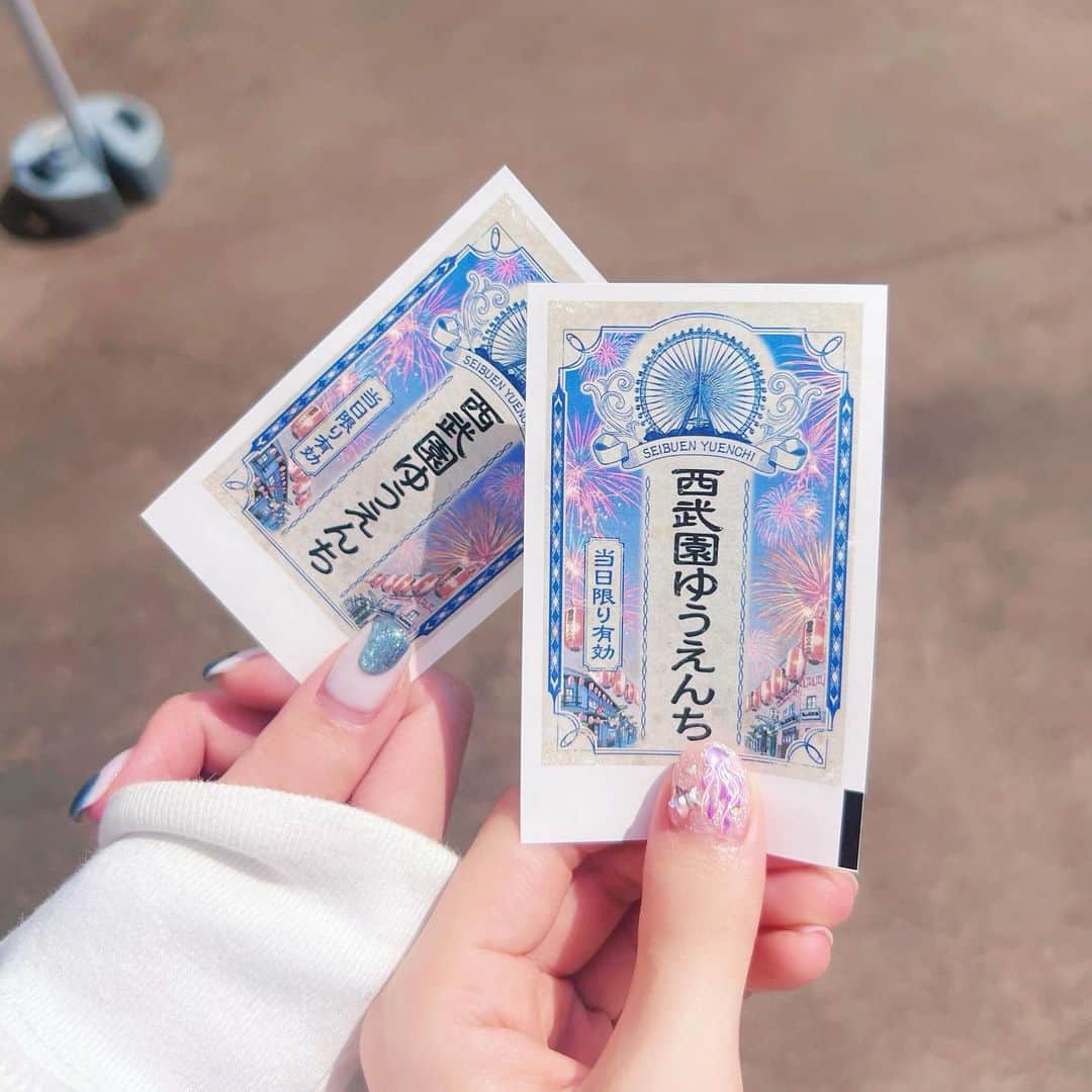 楠ろあのインスタグラム：「西武園たくさん食べて遊んだ🎠💫」