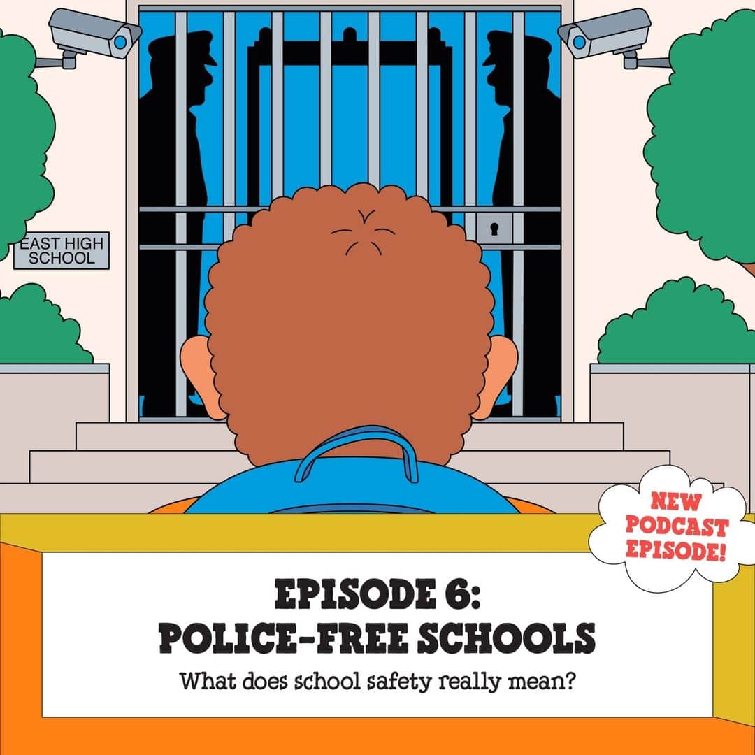 Ben & Jerry'sのインスタグラム：「Most kids in the US go to a school that’s patrolled by police officers. They’re supposed to keep students safe, but after decades of increased surveillance, in-school arrests have skyrocketed for kids of all ages. And most of the kids arrested at school are students of color.⁠ ⁠ A group of students in Des Moines, Iowa didn’t need data to know that police in their school district were harmful, so they set out to do something about it. On the latest episode of our podcast Into The Mix, check out how they worked with their community to build a greater movement to protect students, especially students of color. 🎧 Listen at the link in our bio!」