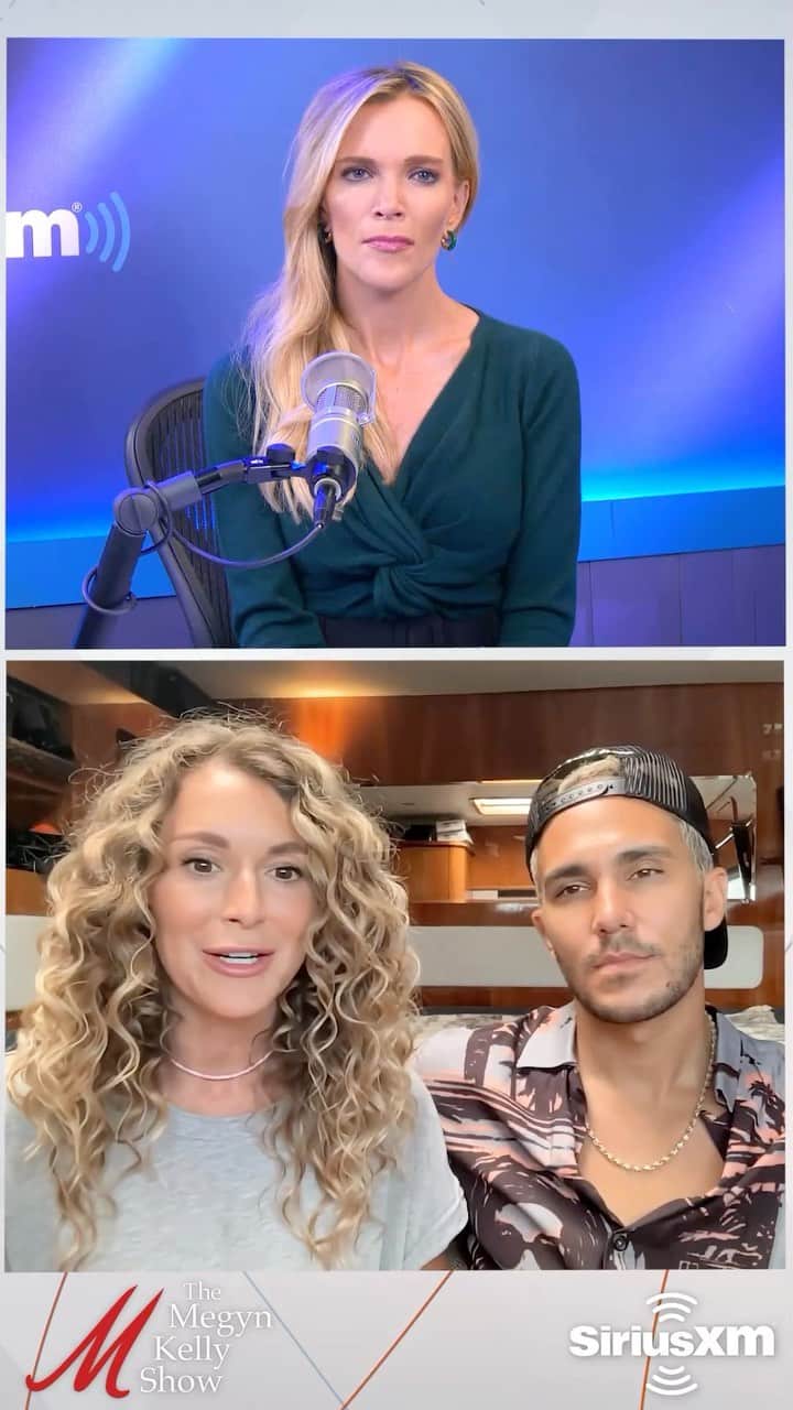 アレクサ・ヴェガのインスタグラム：「@therealcarlospena and @vegaalexa on how to move away from self-focus and toward serving God and others. Watch and subscribe the FULL show at YouTube.com/MegynKelly . . . #megynkellyshow #news #reels #faith」