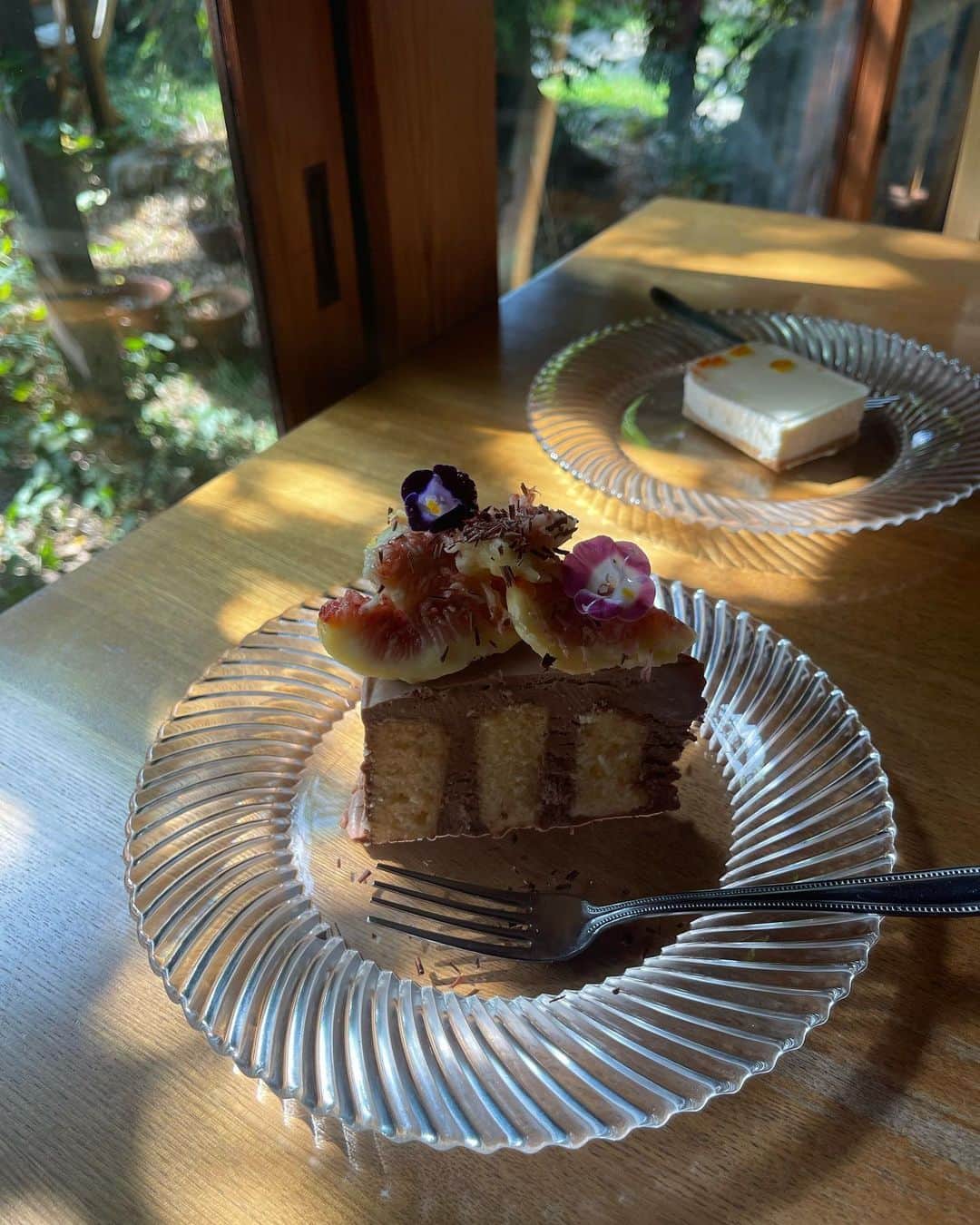 my9mj8のインスタグラム：「うつくしい🍰  #fukuokacafe #福岡カフェ」