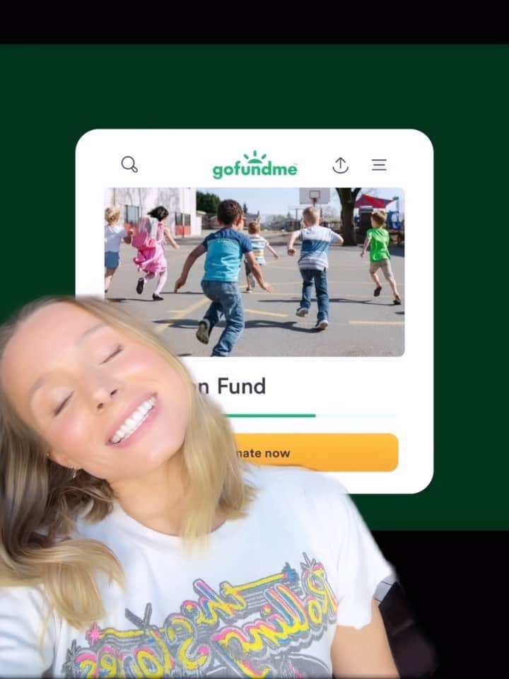 のインスタグラム：「Kids are back to school and that means teachers are getting classrooms ready! Each year, teachers take money out of their own paychecks to make sure school is a safe, welcoming, and a happy place for our kids. I’m teaming up with @gofundme to make sure our kids, teachers, and classrooms are set up for success.  Join me in making a tax-deductible donation to GoFundMe’s Education Fund, where donors can help many teachers pay for classroom supplies, programming, and more.   Donations will be distributed to verified fundraisers from teachers, schools, and nonprofits across the country.  Link in bio!」