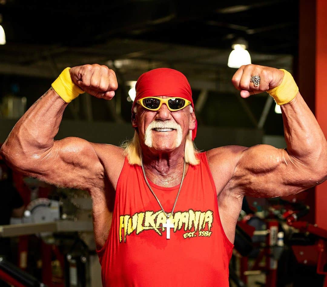 ハルク・ホーガンのインスタグラム：「Remember, the power of persistence is what separates the champions from the rest, brother 💪  @immortalbyhulkhogan」