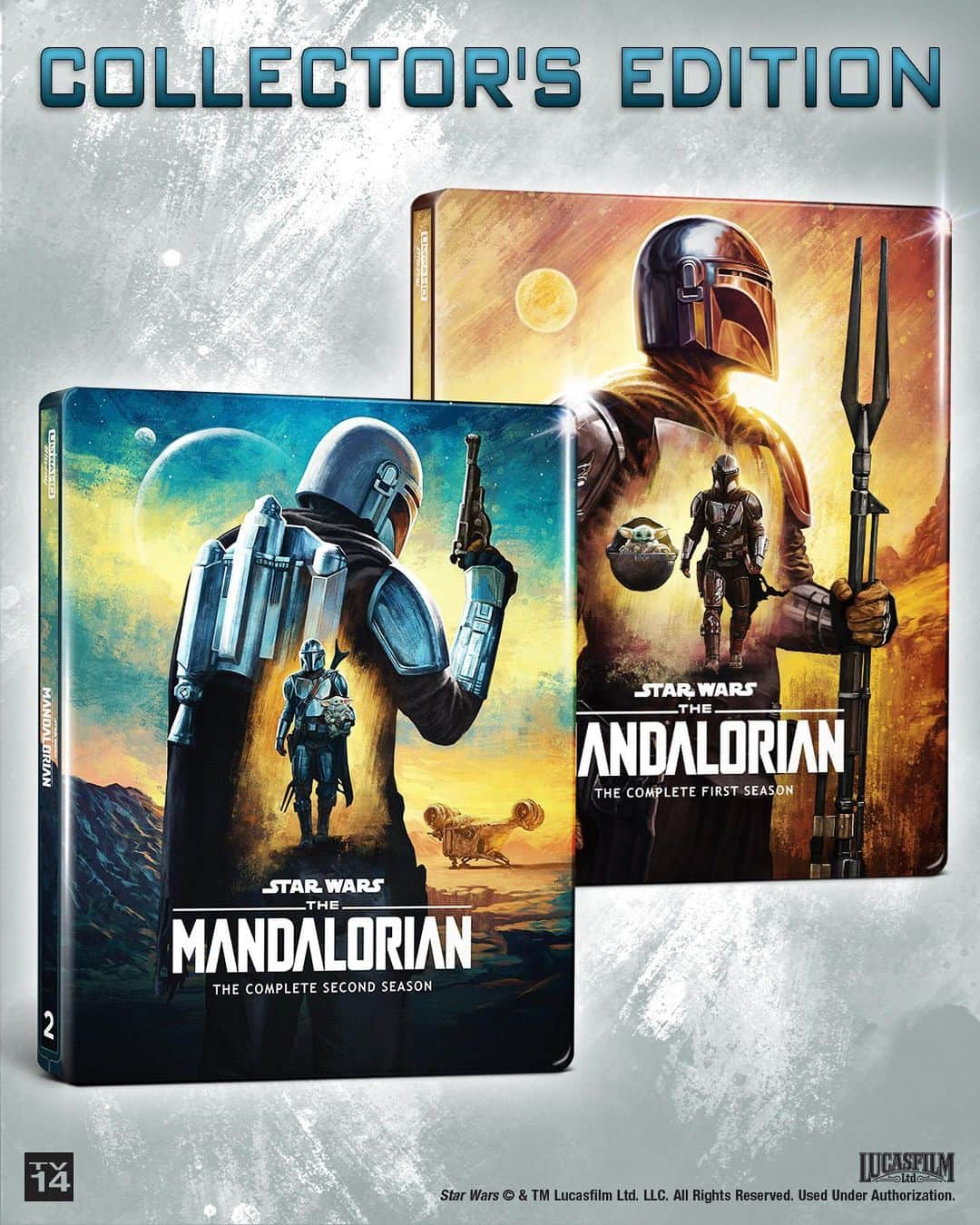 スター・ウォーズさんのインスタグラム写真 - (スター・ウォーズInstagram)「The Mandalorian and Grogu are coming home. For the first time on 4K Ultra HD and Blu-ray, add #TheMandalorian Season 1 and Season 2 to your Star Wars collection on December 12. Each Collector’s Edition will include all-new concept art cards and never-before-seen bonus features.   Pre-order now by visiting the link in our bio.」8月31日 1時03分 - starwars