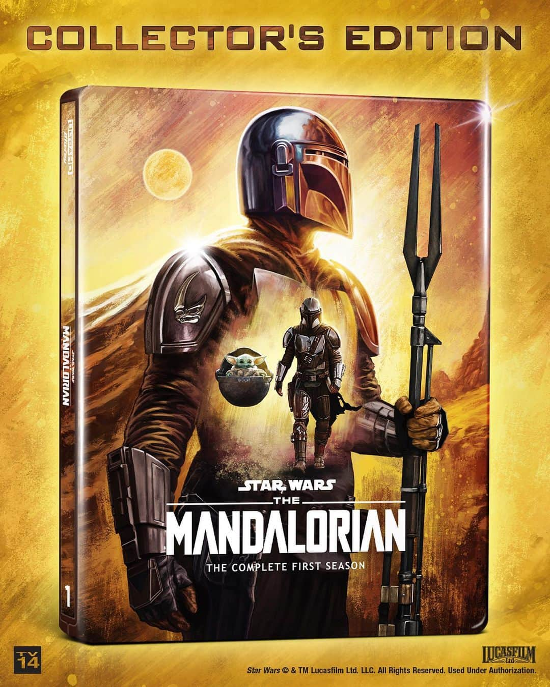 スター・ウォーズさんのインスタグラム写真 - (スター・ウォーズInstagram)「The Mandalorian and Grogu are coming home. For the first time on 4K Ultra HD and Blu-ray, add #TheMandalorian Season 1 and Season 2 to your Star Wars collection on December 12. Each Collector’s Edition will include all-new concept art cards and never-before-seen bonus features.   Pre-order now by visiting the link in our bio.」8月31日 1時03分 - starwars