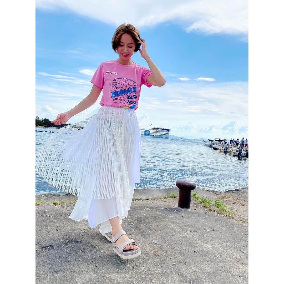 鈴木亜美のインスタグラム：「「鳥人間コンテスト2023」 ありがとうございました✨  #鳥人間コンテスト #あみーゴ25周年」