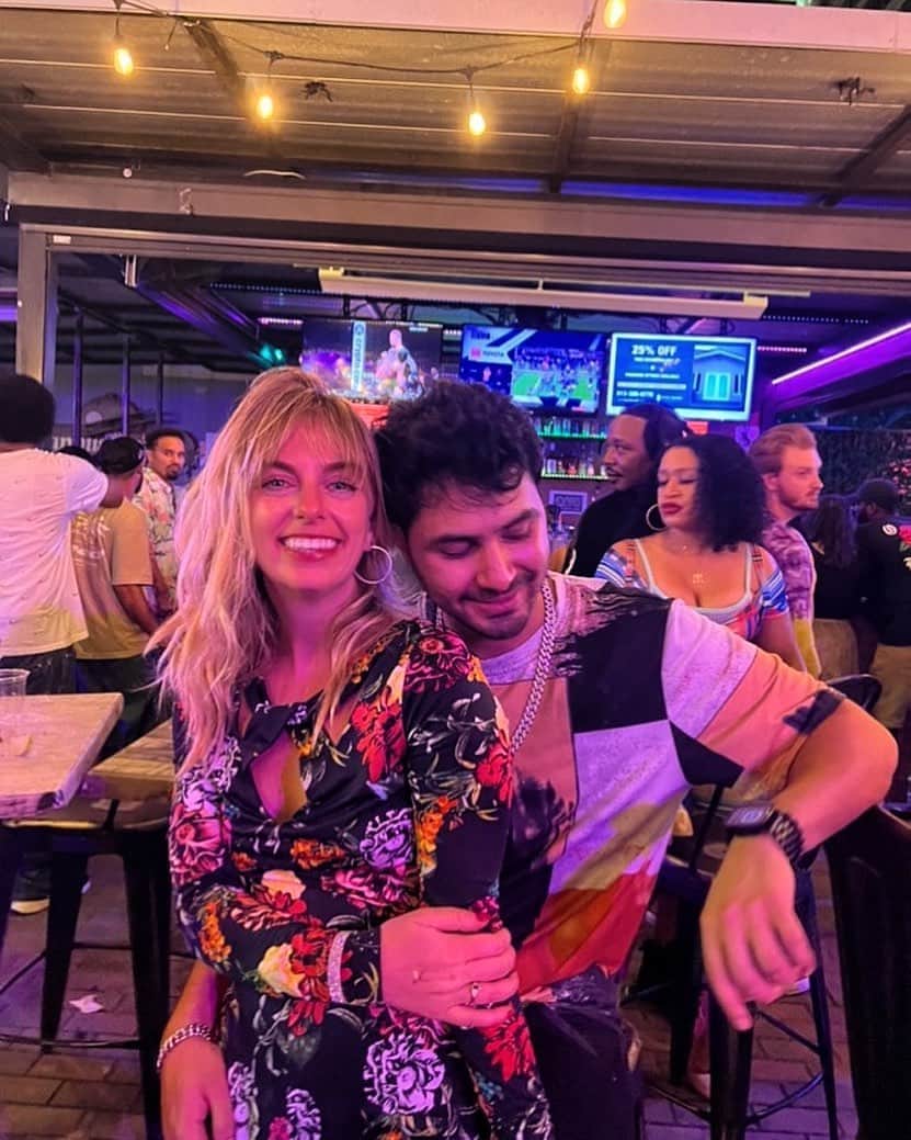 ケイディー・デニーのインスタグラム：「So many laughs and good times to the love of my life @zeyadelemam my best friend and whole wide world 😘 The best thing to hold on to in life is each other ❤️🥀❤️🥀」
