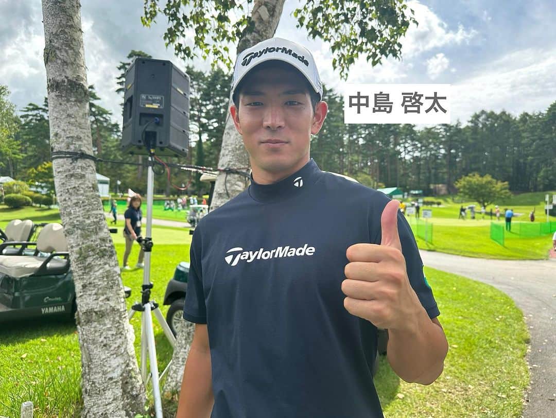  JGTO 男子プロゴルフツアーのインスタグラム：「『51st フジサンケイクラシック』第1ラウンド⛳️  今日の注目組は中島啓太、蟬川泰果、平田憲聖の同学年トリオです😊  そこで問題です❗️この3人の中にアマチュア時代を含め『フジサンケイクラシック』に今年初めて出場する選手がいます。さて誰でしょう？  ①中島 啓太 ②蟬川 泰果 ③平田 憲聖  正解は4枚目の写真にアップしました！  #jgto #男子ゴルフ #golftournament #fujisankeiclassic #フジサンケイクラシック #51stフジサンケイクラシック #富士桜カントリー倶楽部 #中島啓太 #蟬川泰果 #平田憲聖」