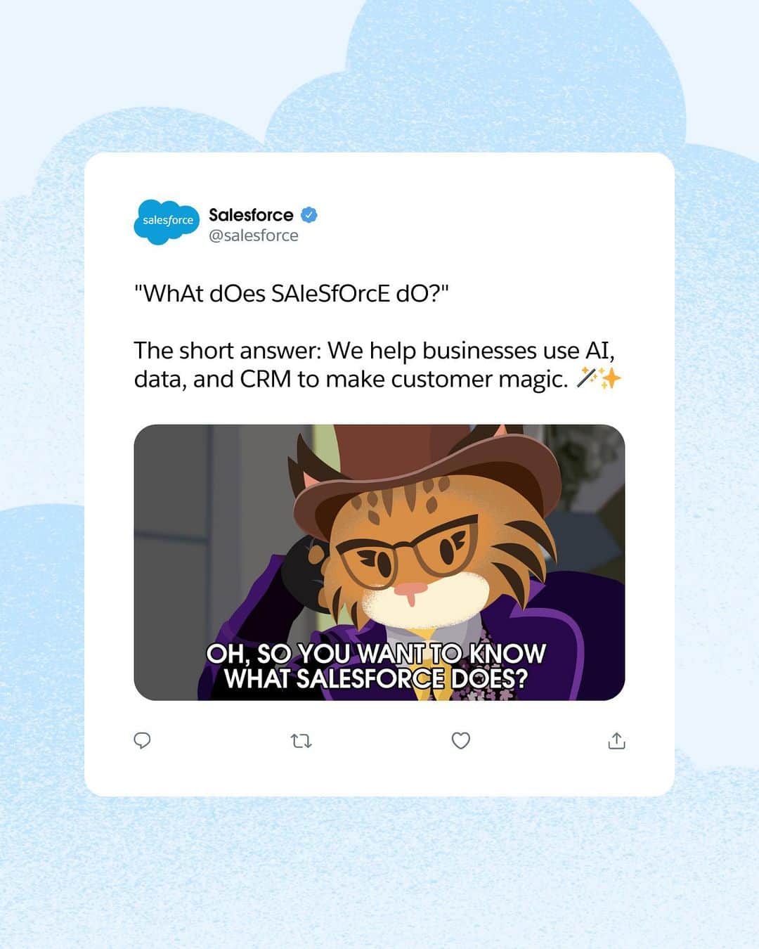 Salesforce のインスタグラム：「The long answer? Tap the link in bio. ✨」