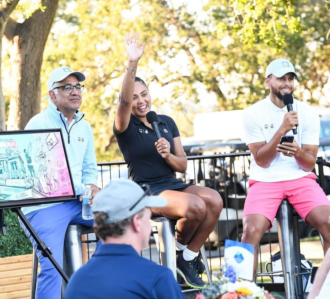 ステフィン・カリーさんのインスタグラム写真 - (ステフィン・カリーInstagram)「Our 4th Annual @workday Charity Classic w/@eatlearnplay was our best one yet! Every year, we have an absolute blast celebrating with our incredible partners, raising funds to support Oakland youth, and having fun on the course ⛳️. THANK YOU to all, especially our generous host @workday and co-CEO Aneel Bhusri for their continued support, along with @lineagelogistics, @nuna_usa, @regencell_bioscience, and the Harman family.  📷 @noahgphotos/@gettyimages」8月31日 3時49分 - stephencurry30