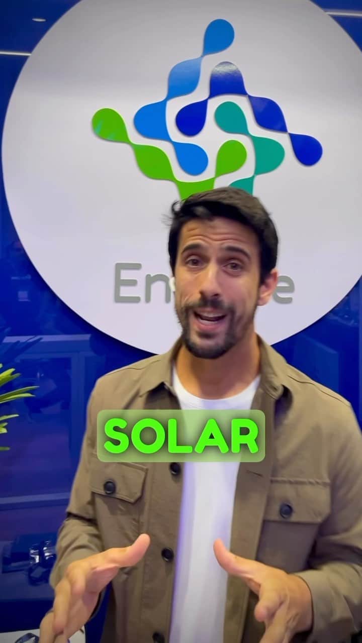 のインスタグラム：「Energia fotovoltaica di Grassi pra você :)」