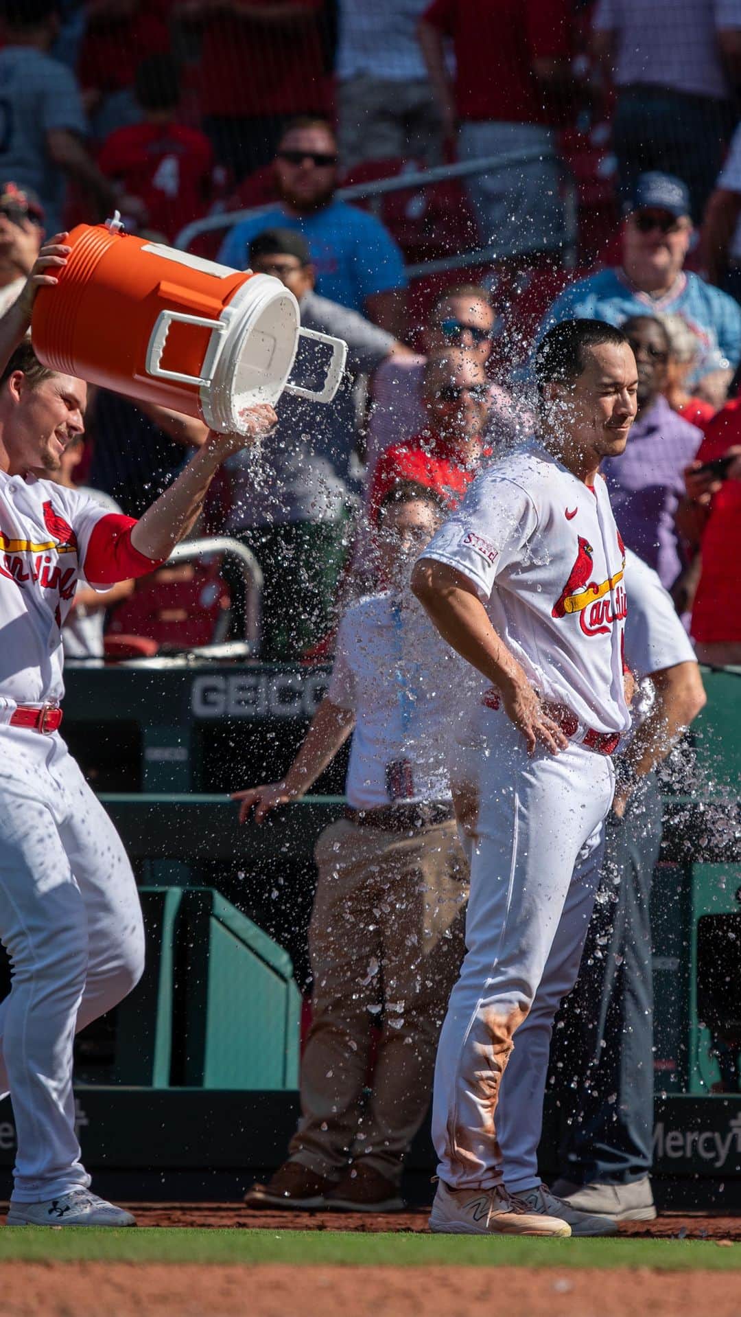 セントルイス・カージナルスのインスタグラム：「TOMMY EDMAN WITH HIS 2ND WALK-OFF IN UNDER 24 HOURS!!」