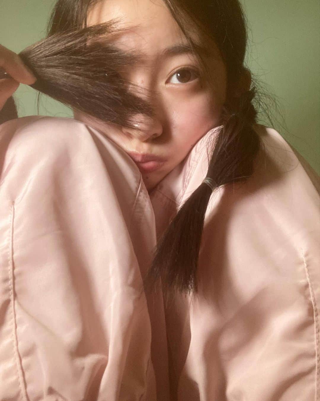 Ayamiさんのインスタグラム写真 - (AyamiInstagram)「ちょっとだけ髪の毛で遊んでみた👧🏻」8月31日 7時21分 - ayami__0629
