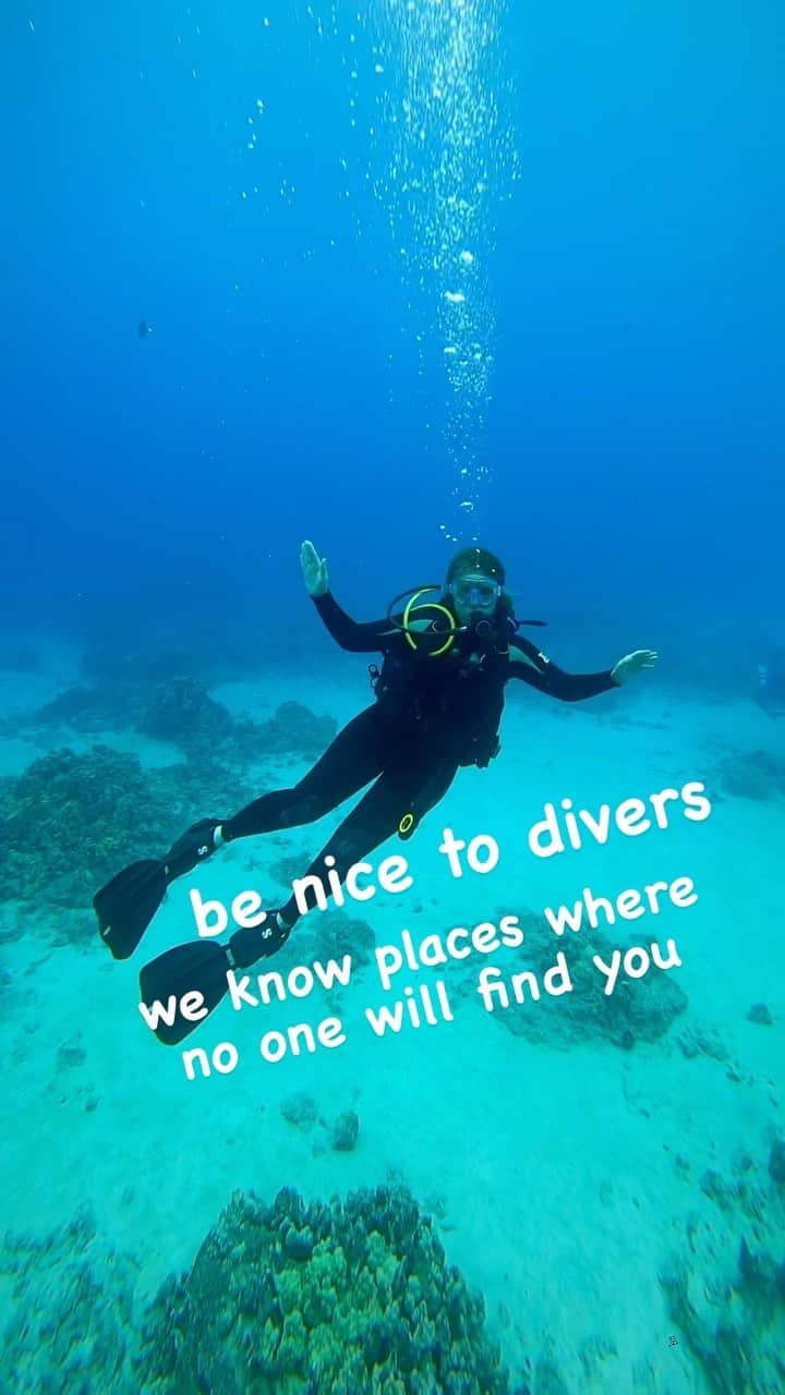 のインスタグラム：「Scuba > (Didn’t want this trip to end!)」