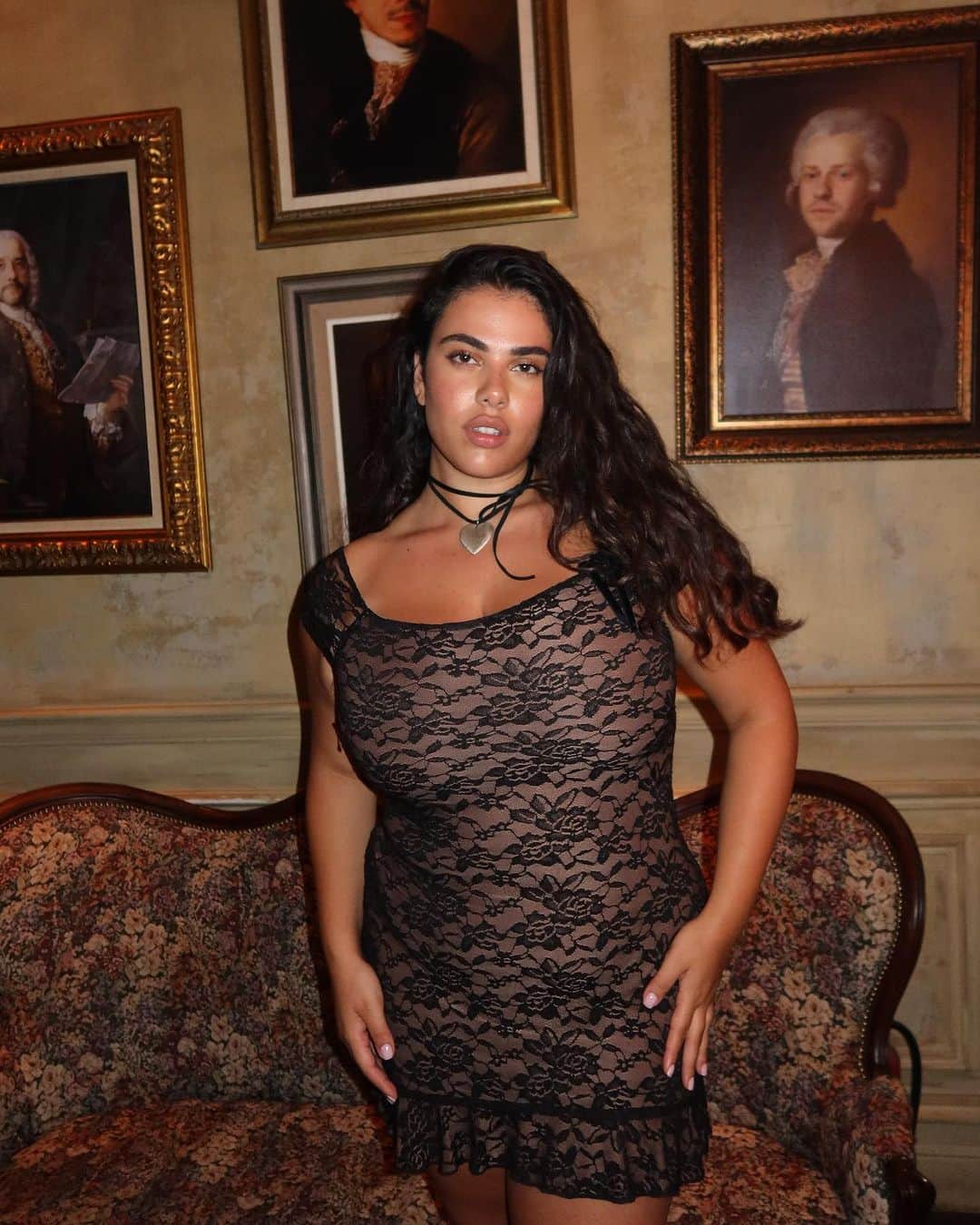 tiger Mistのインスタグラム：「@shayzanco_ stuns in all new TM. 🖤 Tap to shop the Cyd Dress!」