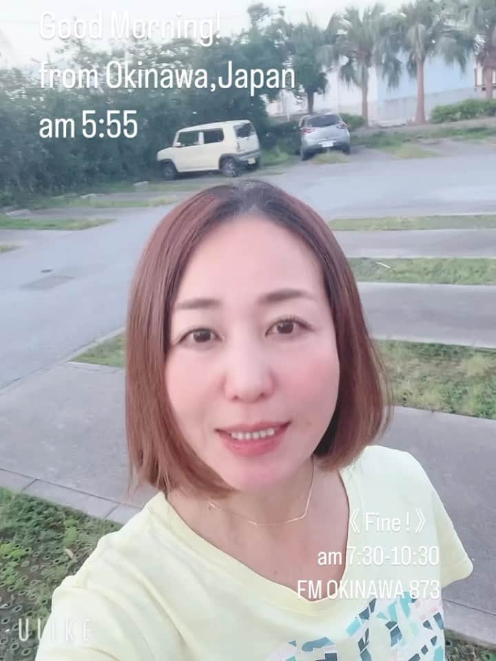 のインスタグラム：「《 Fine ! 》 am 7:30-10:30 FM OKINAWA 873  #fine873 #fmokinawa #ラジオパーソナリティ #宮城麻里子 #沖縄」