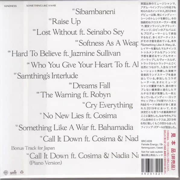 カインドネスさんのインスタグラム写真 - (カインドネスInstagram)「In a week it will be the 4th anniversary of Something Like a War, and I'd love to listen to it with you, answering questions about this album and potentially new music too. This 'listening party' is something new Bandcamp are trying and I'm interested in whether it's something you want to try - we listen live all together and there is a chat box. Very MSN messenger   So many time zones to try and cover but hope to see you there. Link in bio  ~Los Angeles 1pm~ ~New York 4pm~ ~London 9pm~ ~Paris 10pm~」8月31日 10時05分 - kindnessmusic