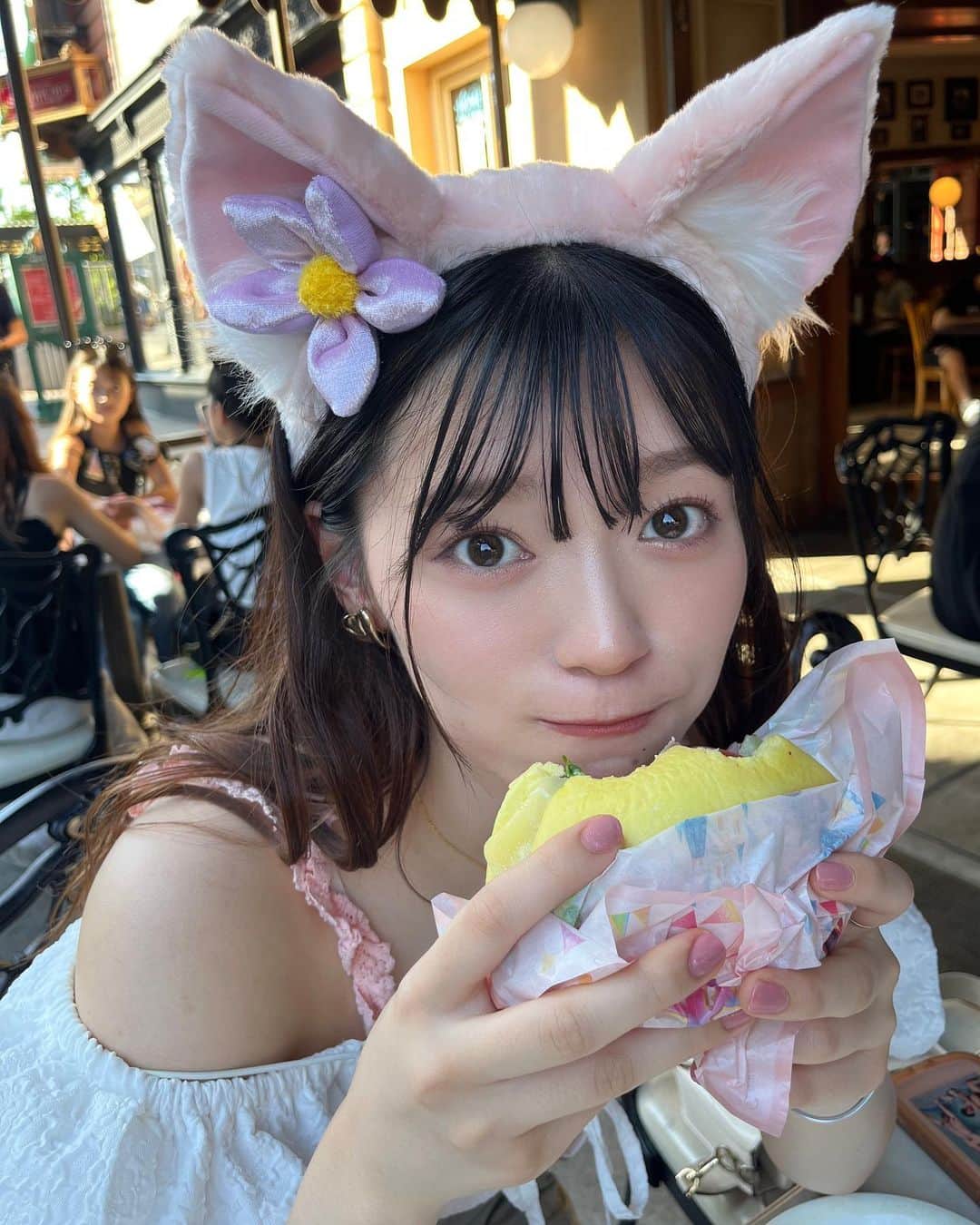 鈴木楓恋さんのインスタグラム写真 - (鈴木楓恋Instagram)「食べ方赤ちゃんなのどうにかして👶🏻」8月31日 20時05分 - _karendayo_