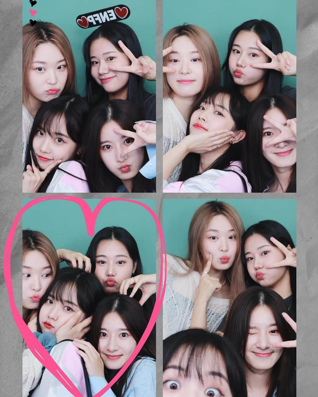 のインスタグラム：「인스타에 사진 안 올린지 어언 한달 가까히 되어서…🙈 저..살아있어요..🩵💚🤍🩷」