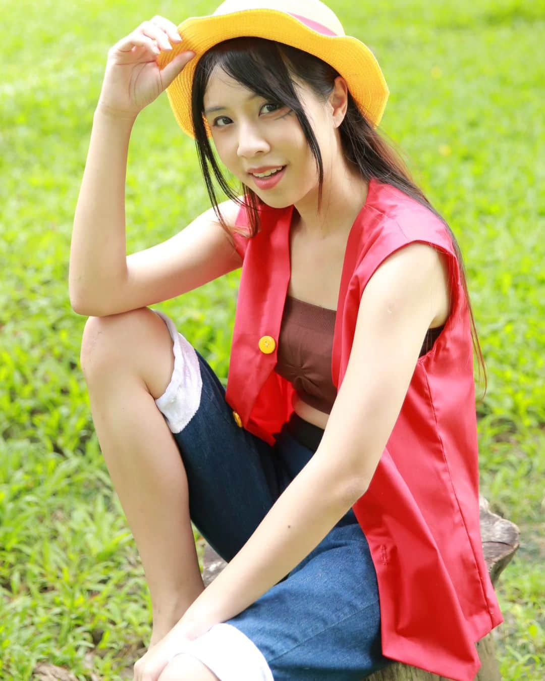 ビーム先生のインスタグラム：「ไปตามหาวันพีชกัน ! ワンピース探しにいこうぜ！  #onepiece #luffy #ワンピース」