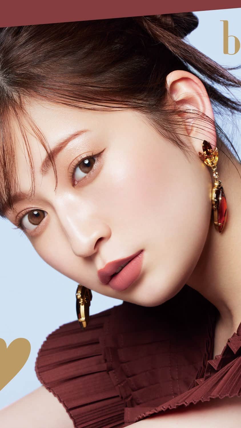 吉田朱里のインスタグラム：「明日9／1発売の @bidol_official 新色🩷 全色スウォッチとおすすめの使い方紹介🩷🩷」