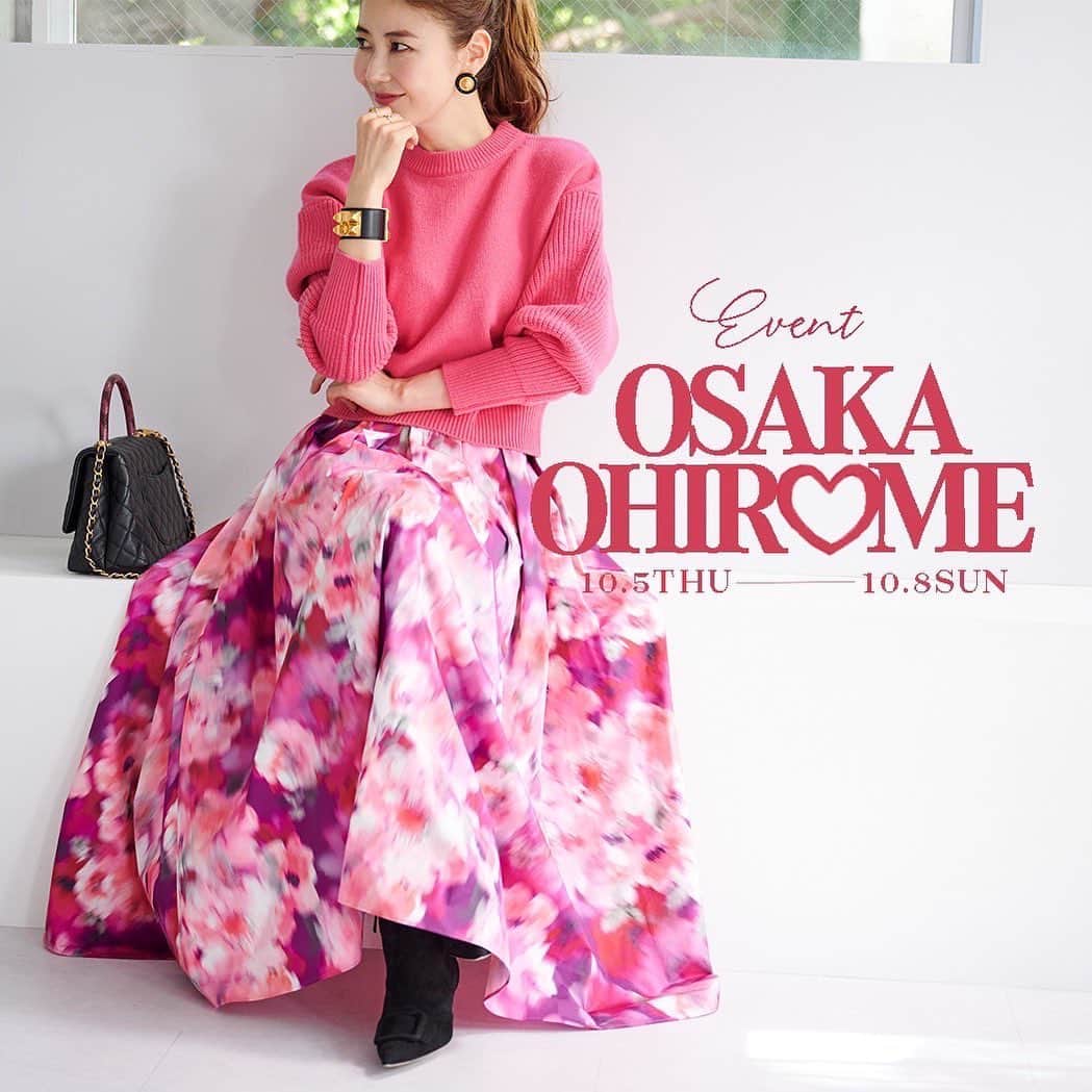 kiyomi medeirosのインスタグラム：「今季のOBLI POPUPは新しいことにチャレンジします✨🥹 POPUP第一弾は大阪！ 今回は場所を借りて、 ゼロから自分達で作り上げるイベントに挑戦します💜  秋冬コレクションの新作を、 関西の皆様に最初にご紹介する”先行お披露目会”の開催です。 私も大阪会場にお伺いする予定です‼︎  ずっとしてみたいと思っていた楽しい企画も沢山考えています🫧 お越しくださった方が ”楽しかった☺️！！”と笑顔になって頂けるイベントを目指して今も色々計画しています✏️  新作の試着はもちろん、 お披露目会でしか出来ない企画を楽しんで頂ければと思います🫶  新しく作っているお洋服も、 型にはまらず、自由に、 心から着たい！と思えるアイテムを準備しています☺️ 定番で大好きな大人なロングスカートや、 まさに今気になるミニやビスチェなど 定番とトレンドを取り入れたのも、私にとって一つの挑戦です☺️ 新しく様々なことに挑戦しているOBLIを、 今季もご覧頂けるととても嬉しいです💜  私のストーリーズや、 @obli_official のアカウントで新作を毎日ご紹介しますので そちらも楽しみにしていてください🫶  ◼️開催日 10/5(木)〜10/8(日) 10:00-20:00 ※最終日10/8(日)のみ18:00CLOSEとなります。  ◼️会場 大阪市中央区博労町4-6-14ラポビル1Ｆ  ◼️お問い合わせ 03-6427-1819※OBLI直通 (平日10:00-18:00)」