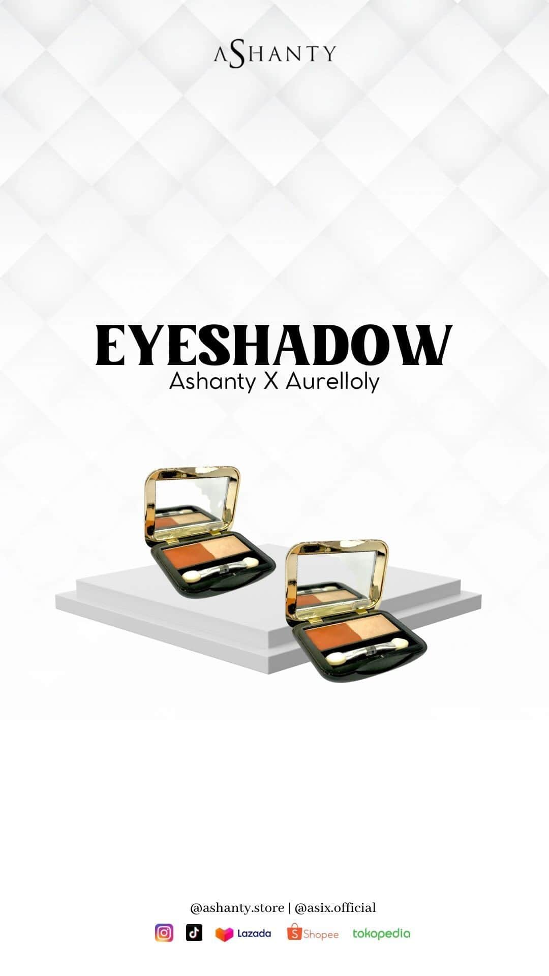 ASHANTY BEAUTY CREAM OFFICIALのインスタグラム：「Kalau kalian juara 1 apa nih? Bunda aja juara 1 nyetok eyeshadow Ashanty & Aurelloly karna sangat fleksibel, travel friendly, & pigmented abisss 😍🤍  #ashantycosmetics #ashanty_ash #cosmetics #cosmetic #makeuptutorial #rekomendasimakeup #makeuplover #lokalmakeup #makeupnatural #makeuplooks」