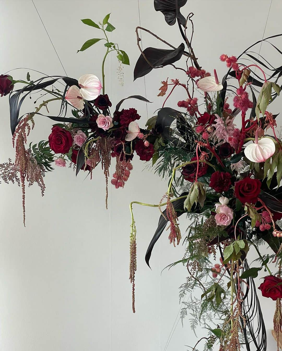 플로리스트 이주연 florist Lee Ju Yeonのインスタグラム：「. . Hanging Installation  . 행잉 원데이클래스 9/14 목 1:30pm  . #Hanging #HangingInstallation #행잉 #행잉플라워  . 바네스플라워 VANESS FLOWER . Katalk ID vaness52 E-mail vanessflower@naver.com . Paypal payment possible . 서울시 중구 청파로464 브라운스톤서울 101동2806호 📞02-545-6813」