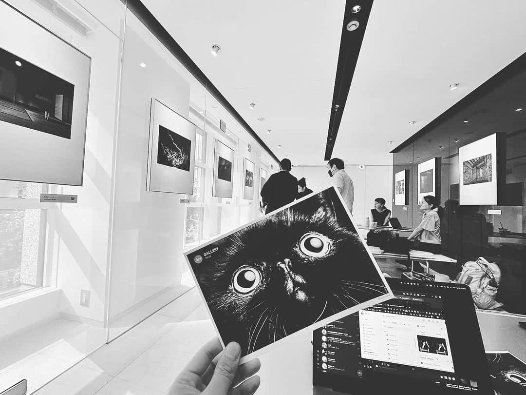 落合陽一のインスタグラム：「Leica Ginza #yoichiochiai」
