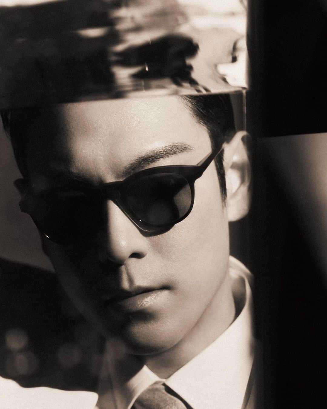 T.O.Pのインスタグラム：「"I'm dreaming of wearing these glasses while embarking on an epic lunar journey. Just picture it, being the first-ever glasses in the human history to conquer the Moon."  "I don't want to keep my glasses collection all to myself.  1,104 collab products, matching my birth date to share with my Amazing Fans. I would love to experience this moment with my Fans."  Lastly, I would like to express my deepest gratitude, appreciation, and respect to Shirayama san for creating these beautiful glasses.  Thank you with all of my heart.   #TOPxHakusan #Hakusan T.O.P #HakusanMegane #白山眼鏡店」