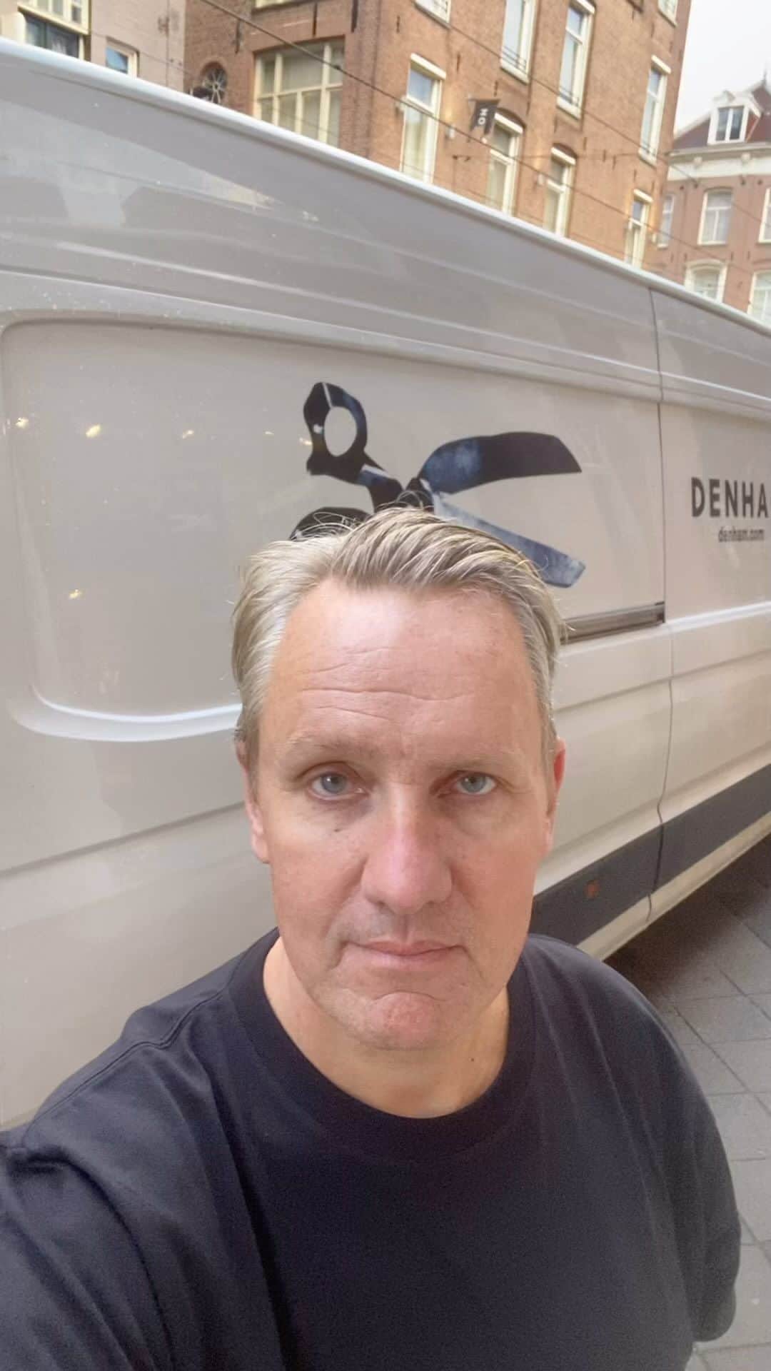 のインスタグラム：「“Good morning”, Early morning store visit. Come and take a look around our Amsterdam flagship store.」