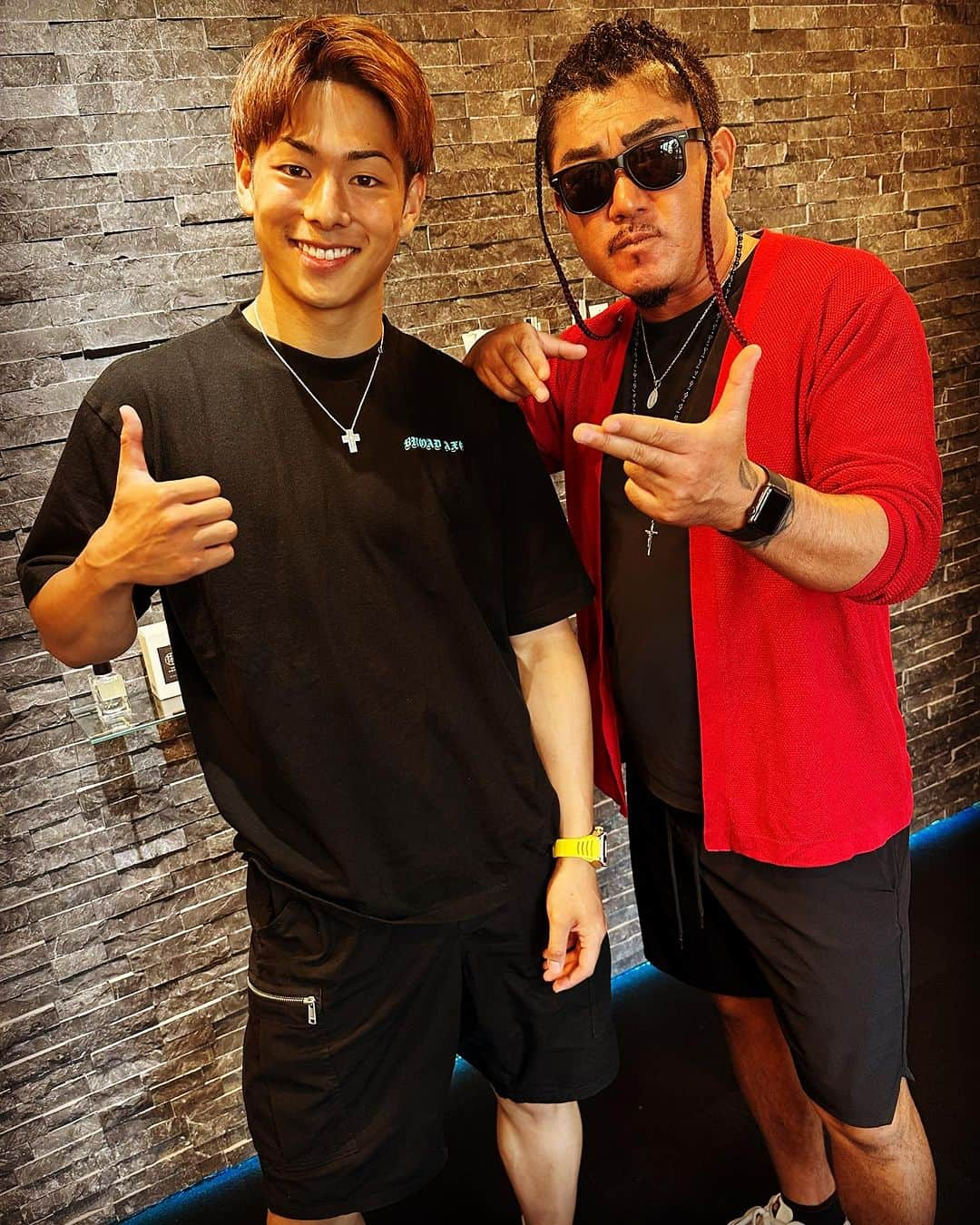 仲村光のインスタグラム：「三浦孝太×バン仲村 #バン仲村 #三浦孝太」