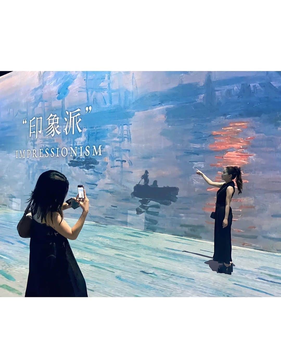Hazukiさんのインスタグラム写真 - (HazukiInstagram)「❤︎ 私って絵好きやったんやな って思うくらい すごいテンションあがった🖼️🩵 . #堂島フォーラム #印象派展  #モネ #モネの庭#印象派ミュージアム」8月31日 16時09分 - hazuki_.738