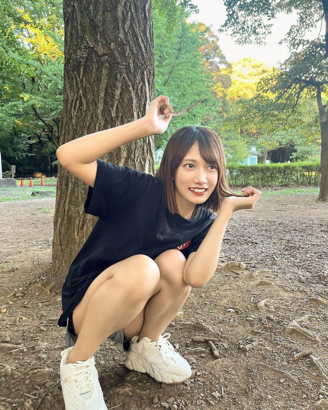 石原由希さんのインスタグラム写真 - (石原由希Instagram)「公園です♪」8月31日 16時36分 - yukichan818181