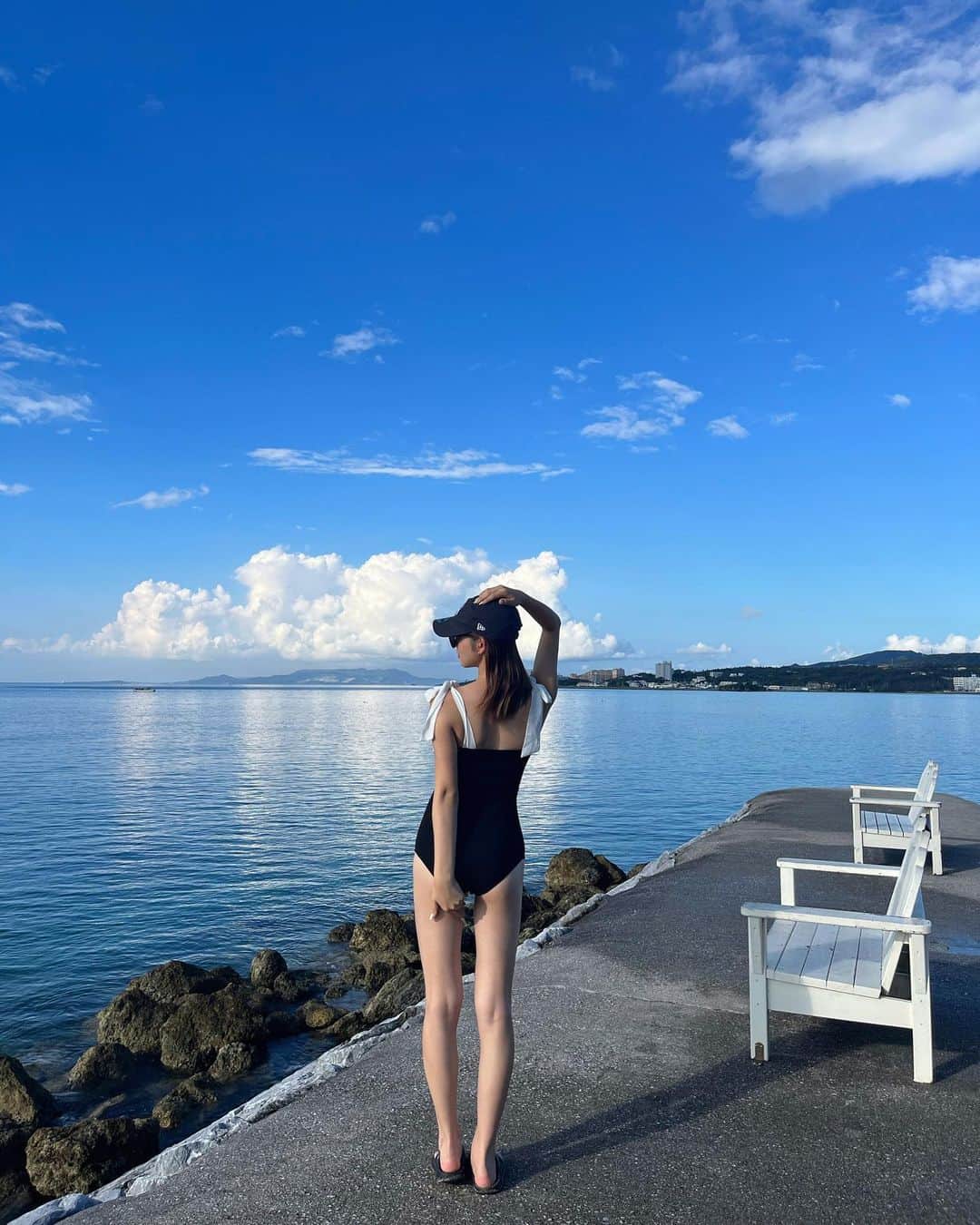 下山碧夢さんのインスタグラム写真 - (下山碧夢Instagram)「この水着もおかわなの👙🖤✨」8月31日 17時48分 - a07m1u2