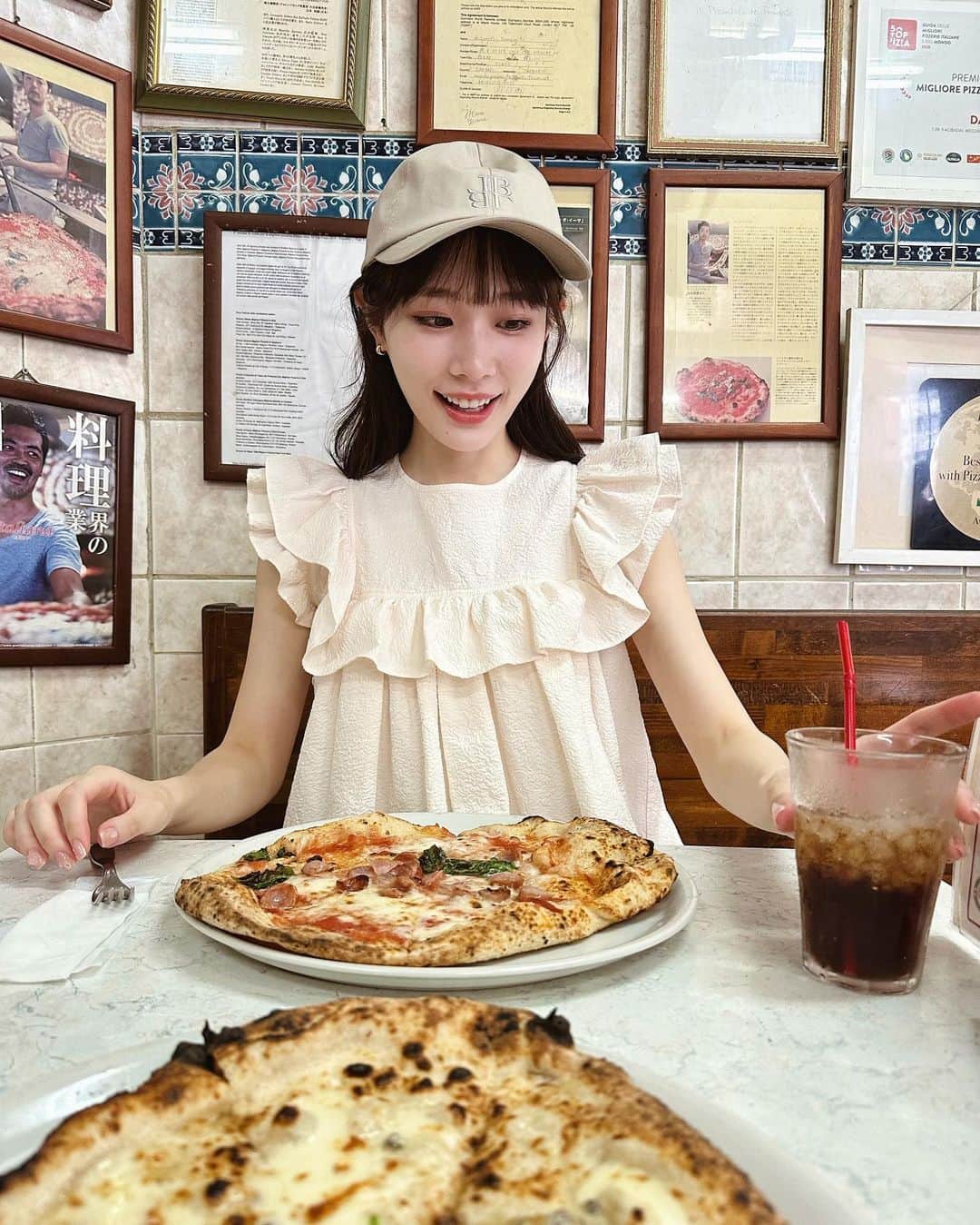 末永みゆさんのインスタグラム写真 - (末永みゆInstagram)「🍕  めっちゃ美味しかったピザ屋さん！ また行きたいっっっ」8月31日 17時53分 - miyu_suenaga