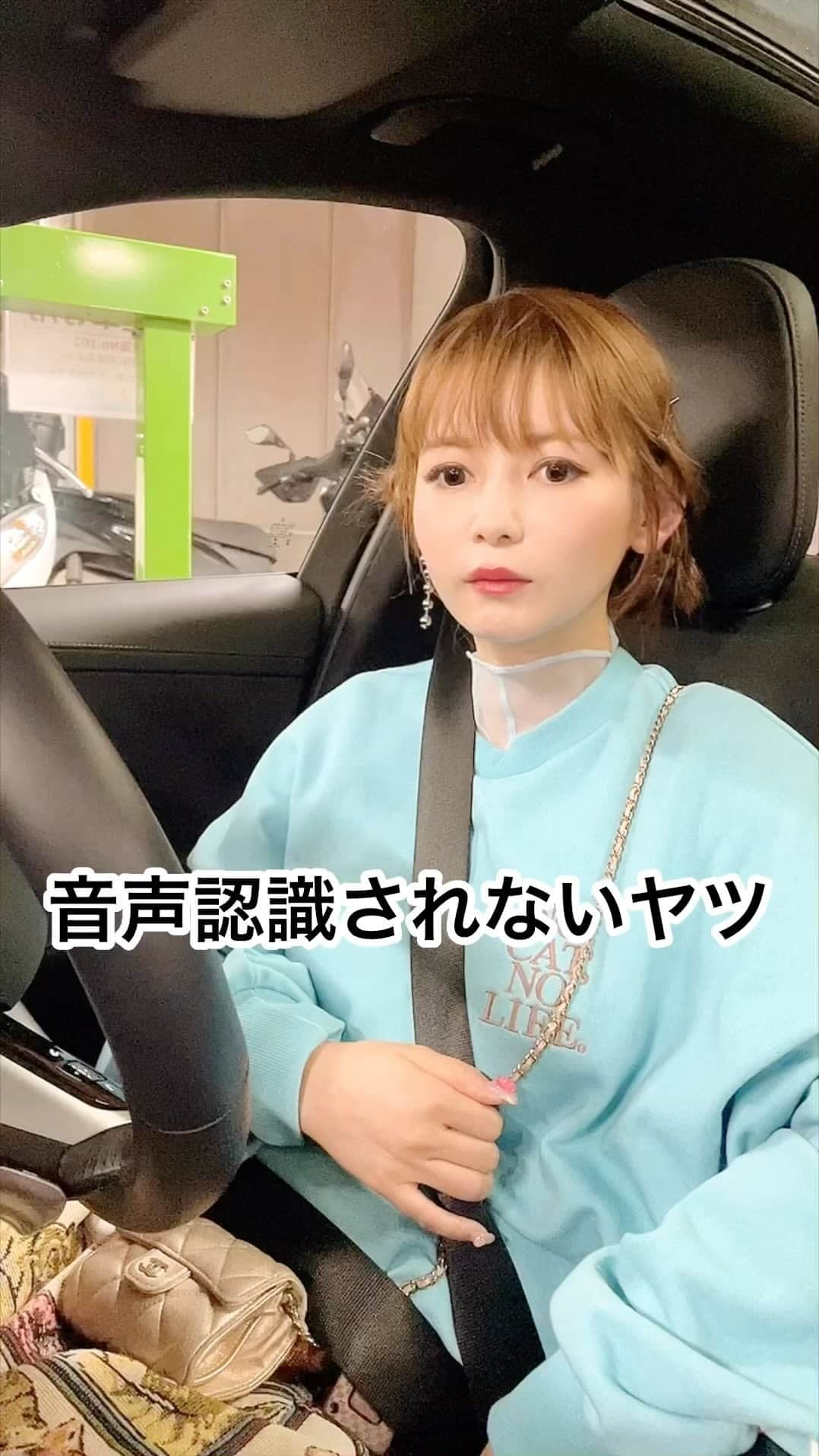 中川翔子のインスタグラム：「Hey Siriでも、OK GOOGLEでも、アレクサでも、ハロー メルセデスでも、こーゆーことあるよね。    #あるある  #siri  #google  #alexa  #mercedes  #車  #ベンツ  #音声  #声  #中川翔子  #しょこたん」