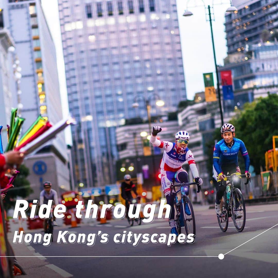 Discover Hong Kongさんのインスタグラム写真 - (Discover Hong KongInstagram)「[Uniting Elite Cyclists from Around the World | 各位單車愛好者準備好未？🚴‍♀️] Gear up for the 2023 Sun Hung Kai Properties Hong Kong Cyclothon on October 22, where top-tier cyclists from around the world will come together. Join them on an exciting journey through Hong Kong's main bridges and roads! Don’t miss your chance to share your passion for cycling!🔥  👉Discover more at bit.ly/45PTlxF  大家各就各位啦📣今年「新鴻基地產香港單車節」將於10月22日舉行，活動雲集世界級頂尖單車手，喺香港主要嘅大橋及幹道上破風騎行！各位選手要把握機會，同其他單車愛好者同場感受單車狂熱！🔥 👉發掘更多精采：bit.ly/469Kg39  #Cyclothon2023  #SunHungKaiPropertiesHongKongCyclothon  #2023新鴻基地產香港單車節 #HelloHongKong #DiscoverHongKong」8月31日 18時50分 - discoverhongkong