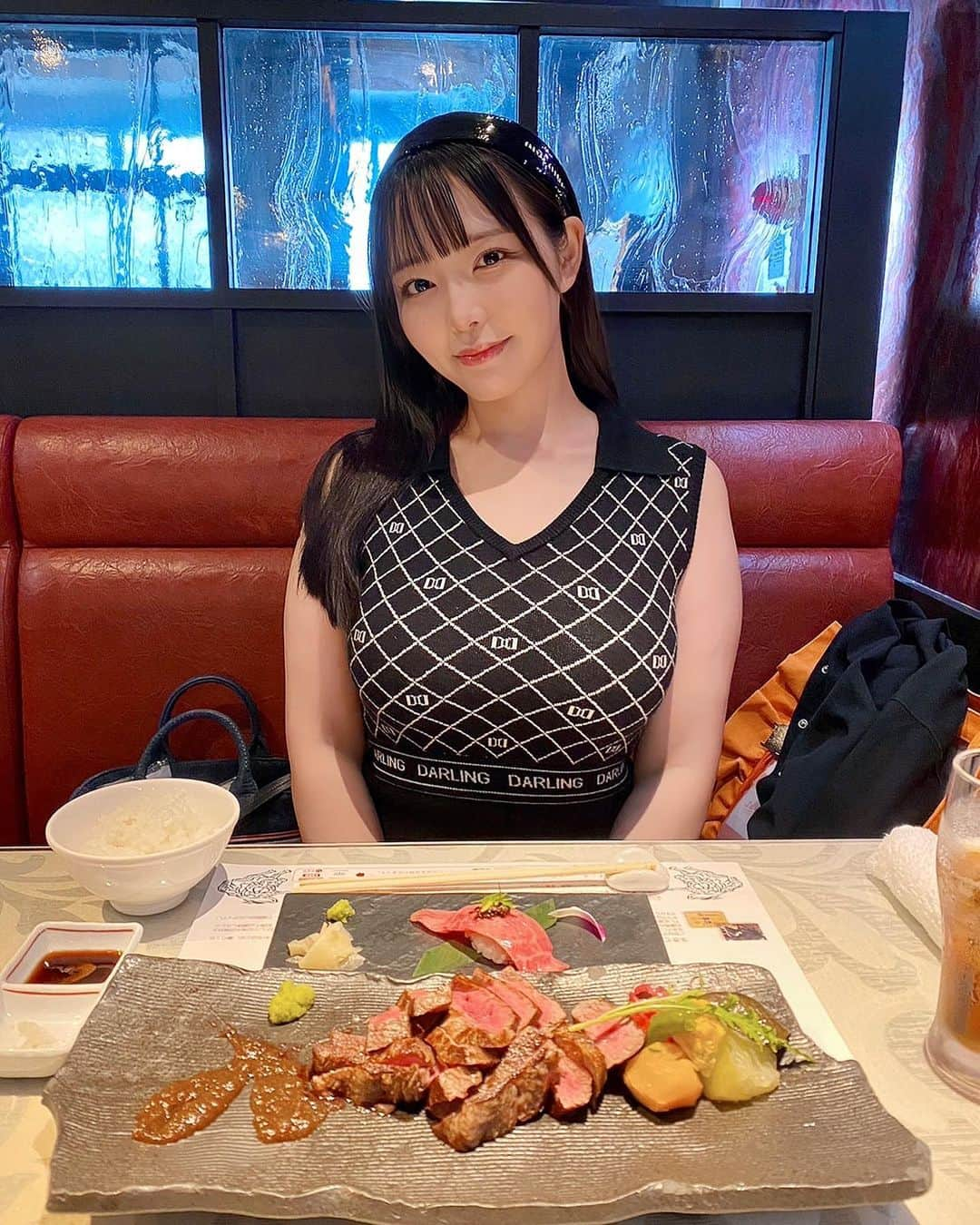 恋渕ももなさんのインスタグラム写真 - (恋渕ももなInstagram)「🩷兵庫の思い出🩷  ♡  お肉美味しかったな🥺  ♡  #恋渕ももな」8月31日 18時56分 - koibuchimomona