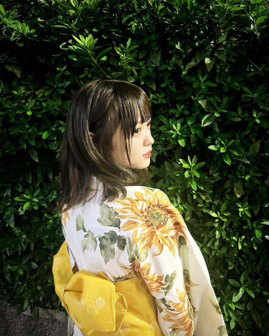 一ノ瀬陽鞠（ひまりん）のインスタグラム：「今年も浴衣着れました😉☝🏻🌼 . . . 今日の路上来てくれた方ありがとう〜!! めちゃくちゃ楽しくお話してくれるから毎度楽しく歌えてます✌🏻 まだまだ柏お邪魔するので是非聴きに来て下さい♡ お話しましょう!!🌼*･」