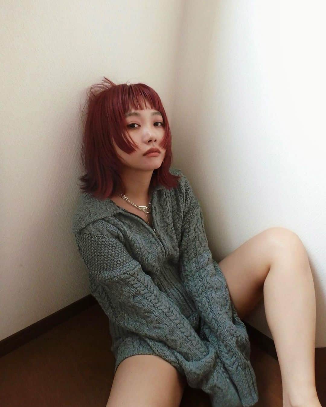 加藤優希さんのインスタグラム写真 - (加藤優希Instagram)「. . @charol___official . knitのsetup 👾 . topsはcardiganにもなるし ダボっとゆるさと pantsの丸いシルエットが くすぐられる🥚 . #charol .」8月31日 19時32分 - yukikato29