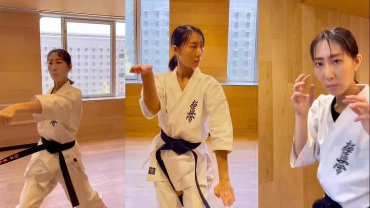 浜井美香のインスタグラム：「#kyokushin #karate #martialarts #kick #kumite #warrior #karatekid #Киокушин  #каратэ #空手 #تمرين  #japan」
