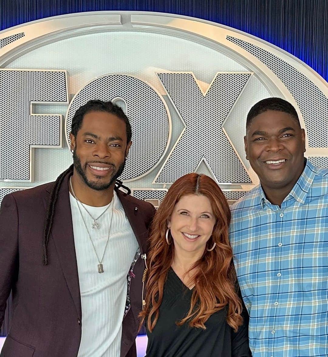 のインスタグラム：「I don’t want to say I feel short or anything, but…   rsherman25 @keyshawn @fs1」